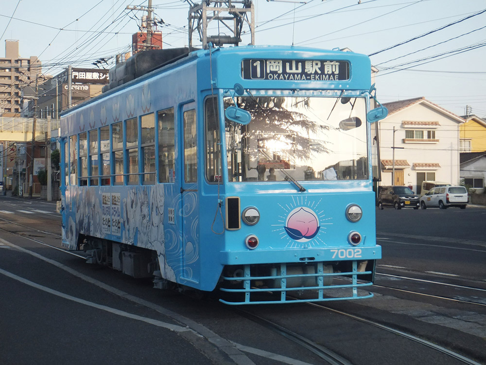 Image for 「転生したらスライムだった件」の路面電車が岡山に登場